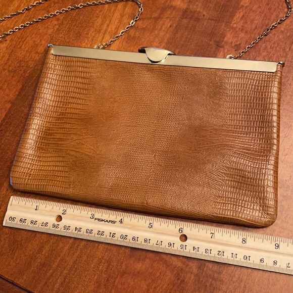 Vintage Etra Reptile Leather Clutch - Picture 3 of 6